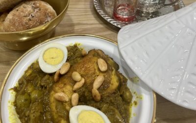 Tajine de Poulet aux Citrons Confits